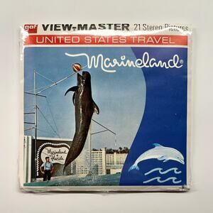 NEW SEALED View-Master 1970s US Travel Marineland (A964)